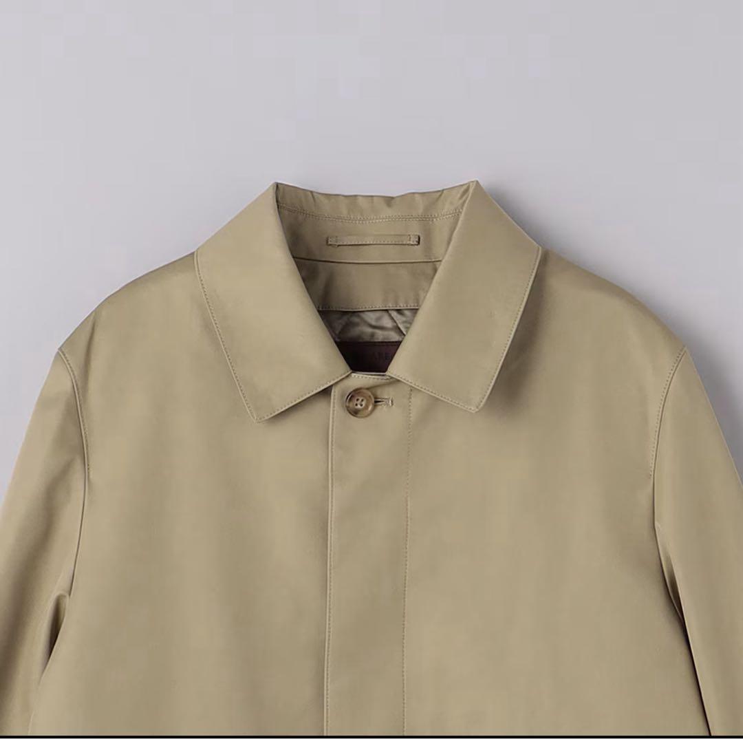 UNITED ARROWS ギャバジン ステンカラーコート 撥水