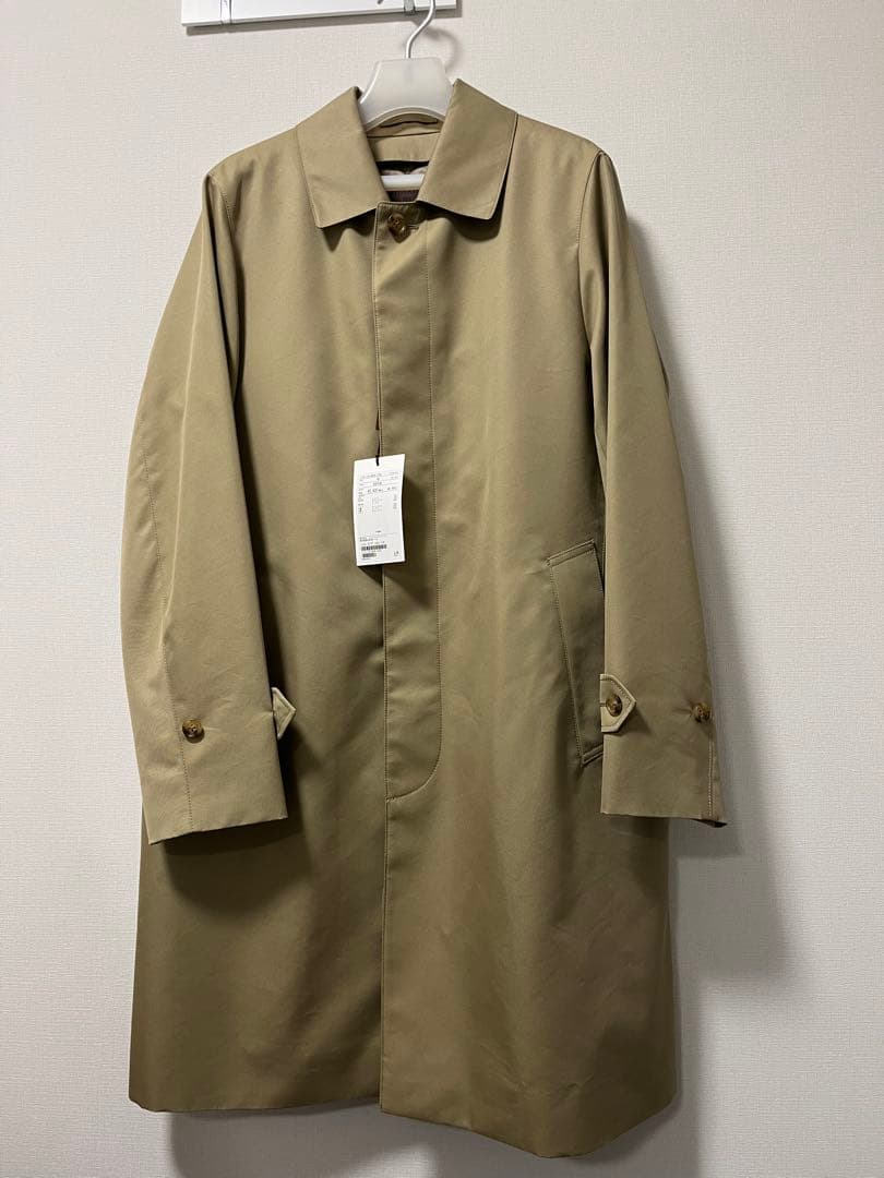 UNITED ARROWS ギャバジン ステンカラーコート 撥水