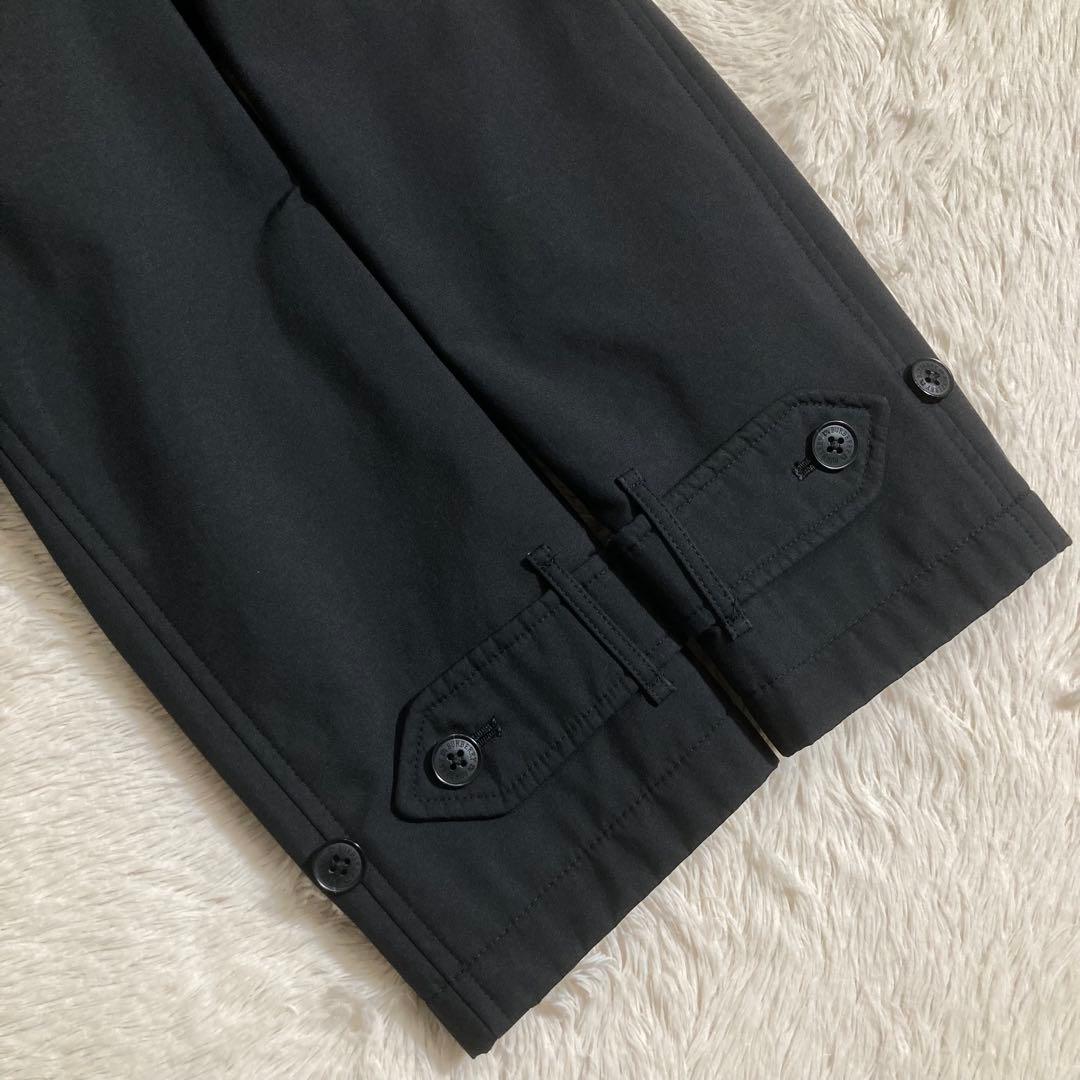 BURBERRY バーバリー ステンカラーコート ロング ノバチェック ブラック