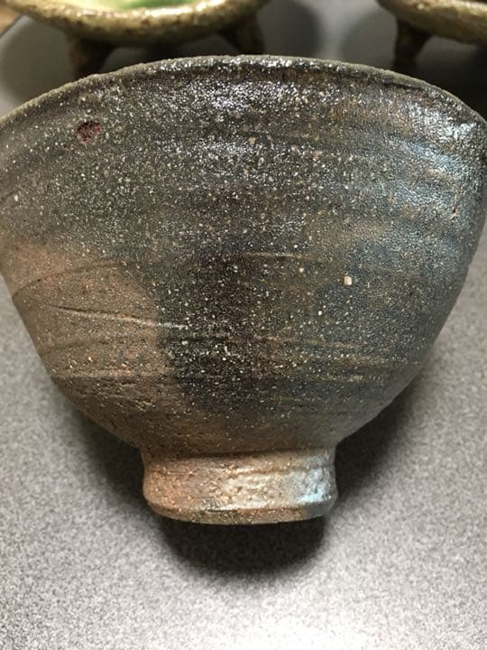 伊賀焼 抹茶碗 井戸本青山作 お値下げしました