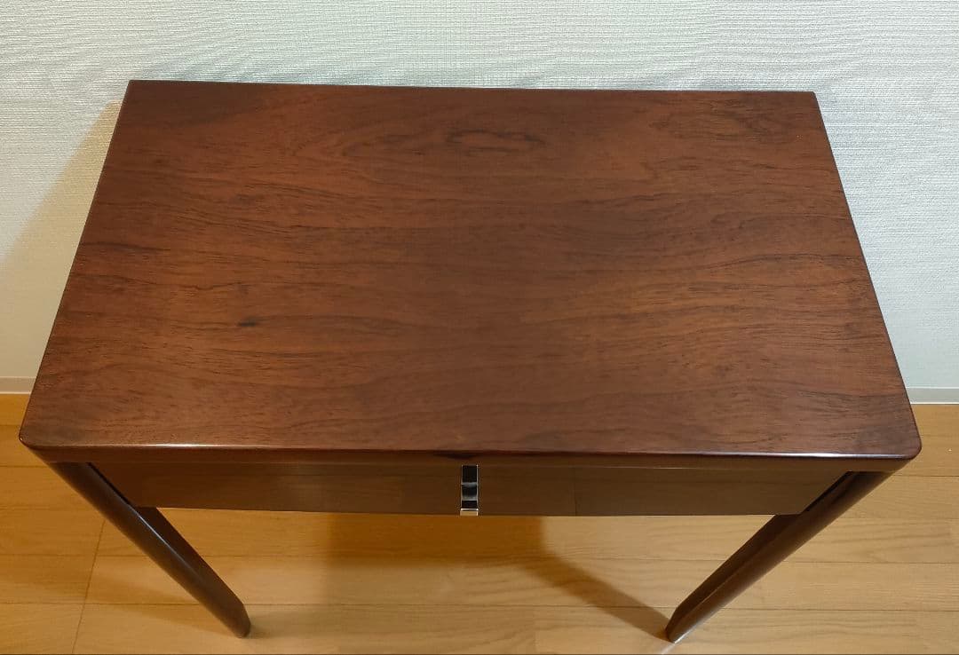 IDC OTSUKA 大塚家具 サペリマホガニー コンソールテーブル 美品
