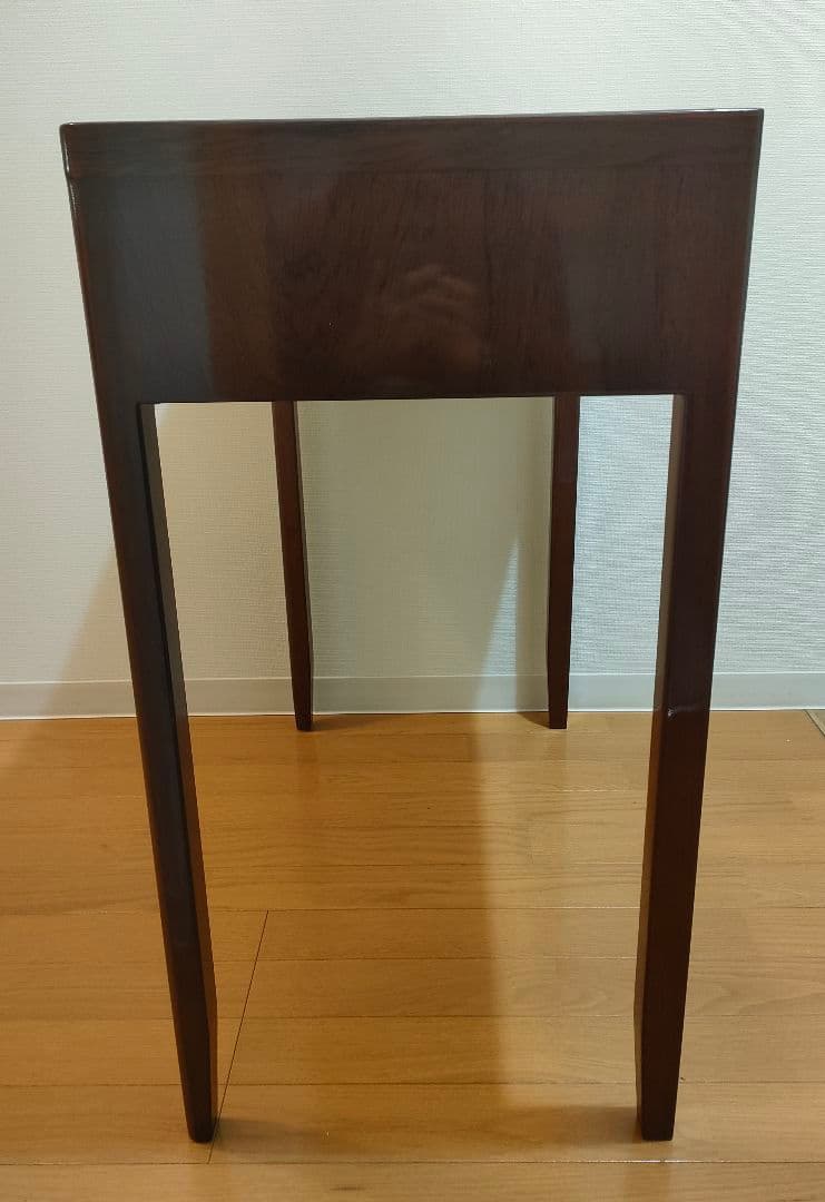 IDC OTSUKA 大塚家具 サペリマホガニー コンソールテーブル 美品