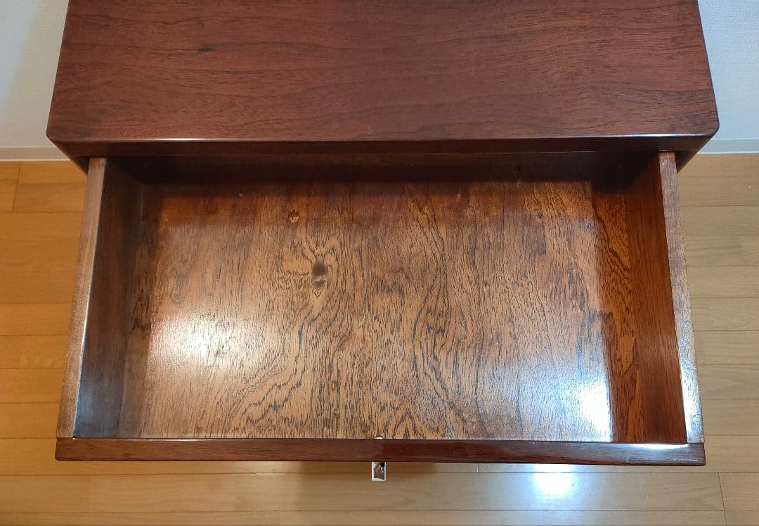 IDC OTSUKA 大塚家具 サペリマホガニー コンソールテーブル 美品