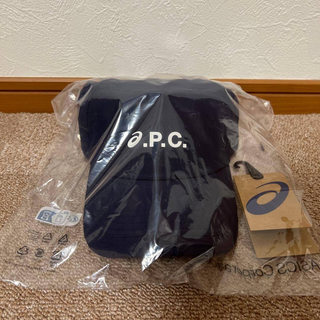 未開封新品　asics apc tennis cap アシックス アーペーセー