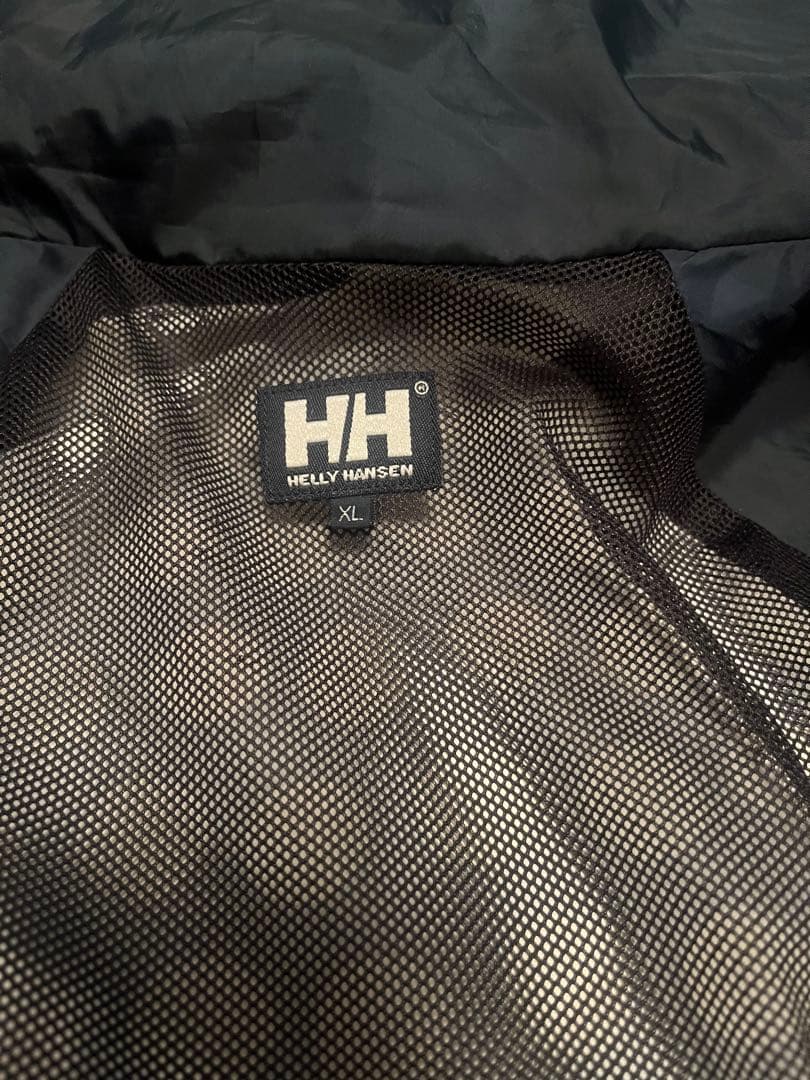 Helly Hansen ドット柄 フード付きナイロンブルゾン　XL