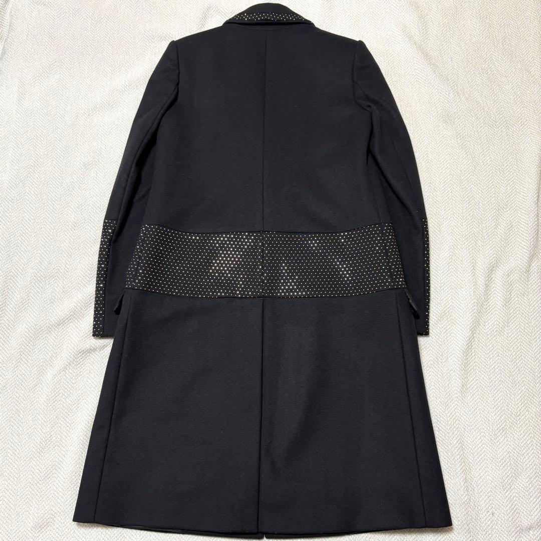 極美品 Just Cavalli イタリア製 スタッズ ロングコート