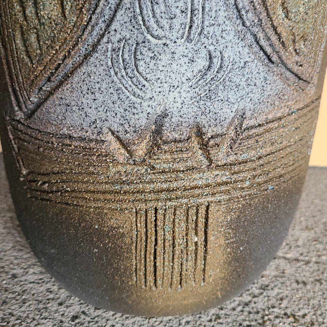 信楽焼傘立て ふくろう 高さ４２cm