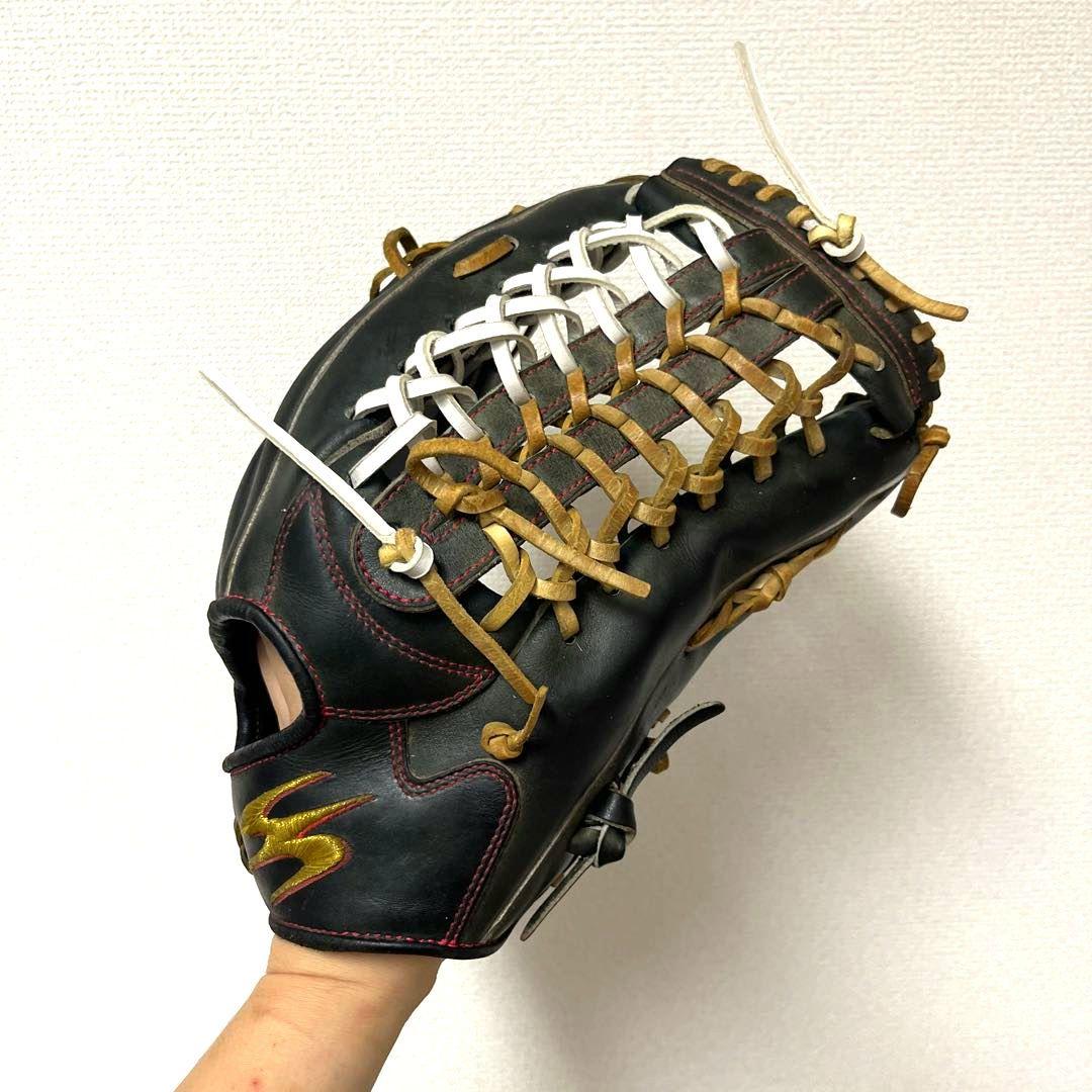 635 すみれスポーツ 型抜群 即戦力 硬式 外野手用グローブ