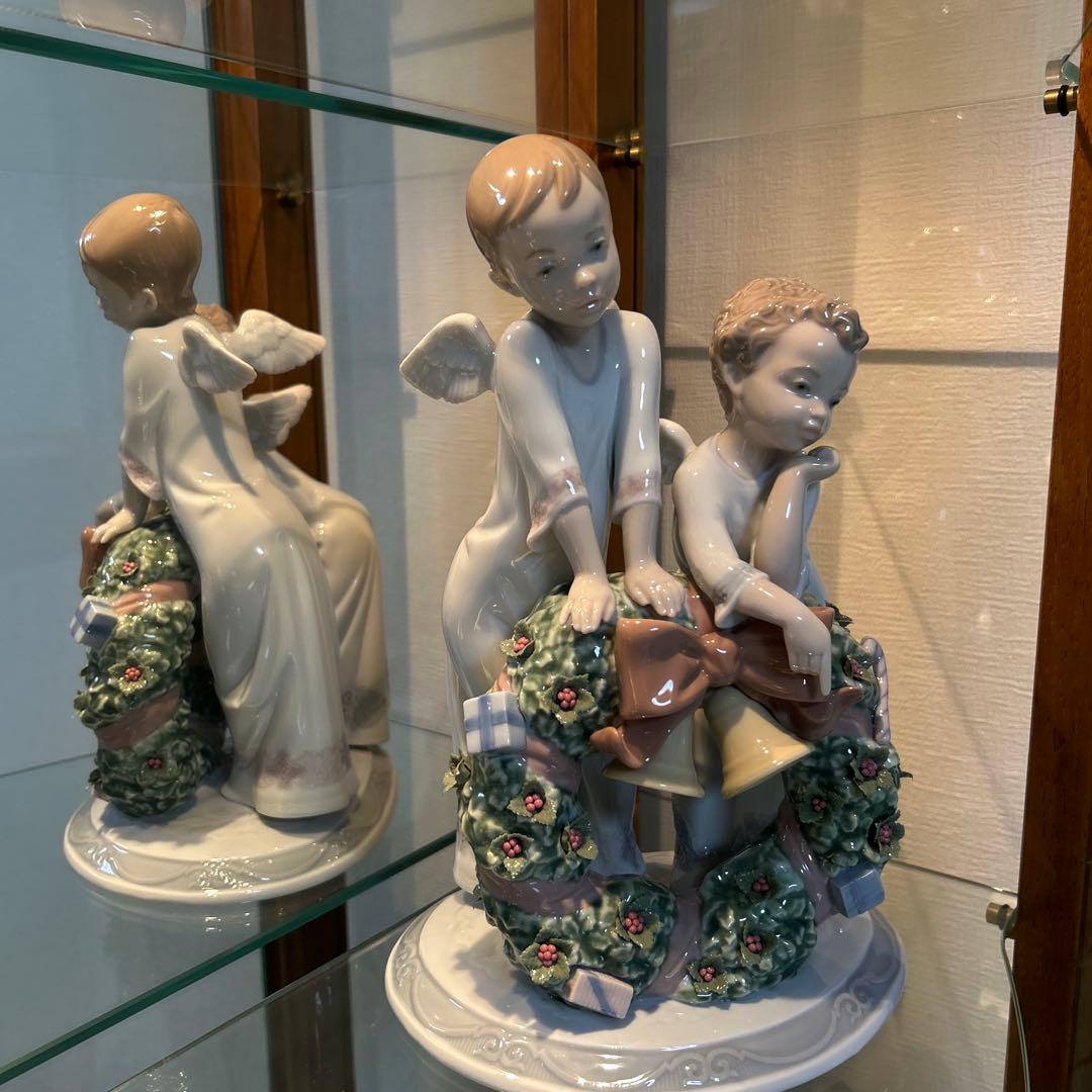リヤドロLLADRO 「天使のクリスマス」 2500体の世界限定作品！新品！