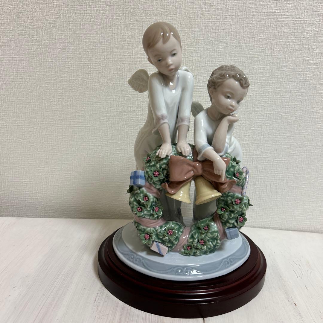 リヤドロLLADRO 「天使のクリスマス」 2500体の世界限定作品！新品！