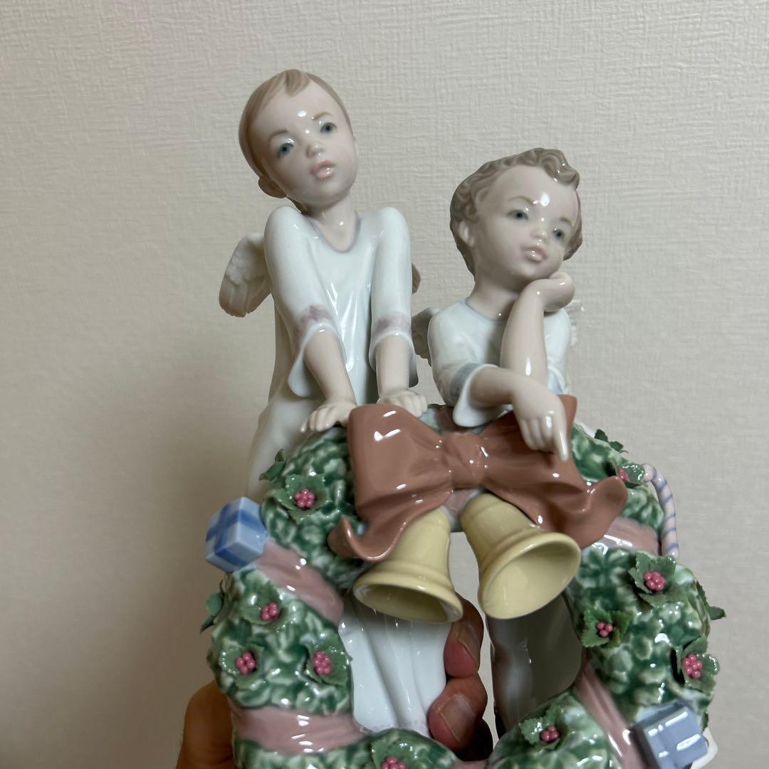 リヤドロLLADRO 「天使のクリスマス」 2500体の世界限定作品！新品！
