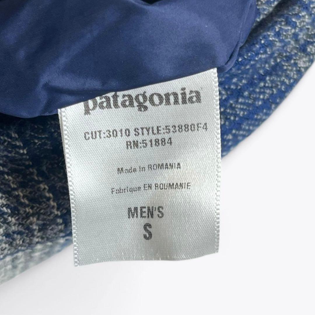 【価格交渉可】patagonia オンブレ シャドー リバーシブル ネルシャツ