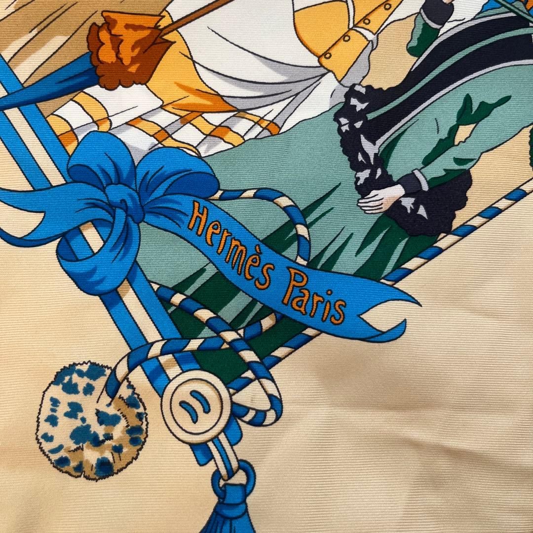Hermès シルクスカーフ 90cm
