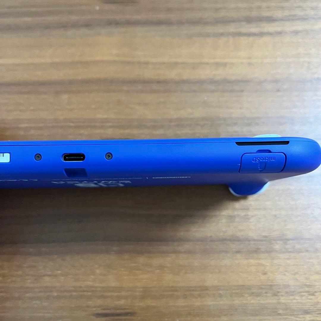 Nintendo Switch Lite ブルー 本体 ACアダプター付 箱無し