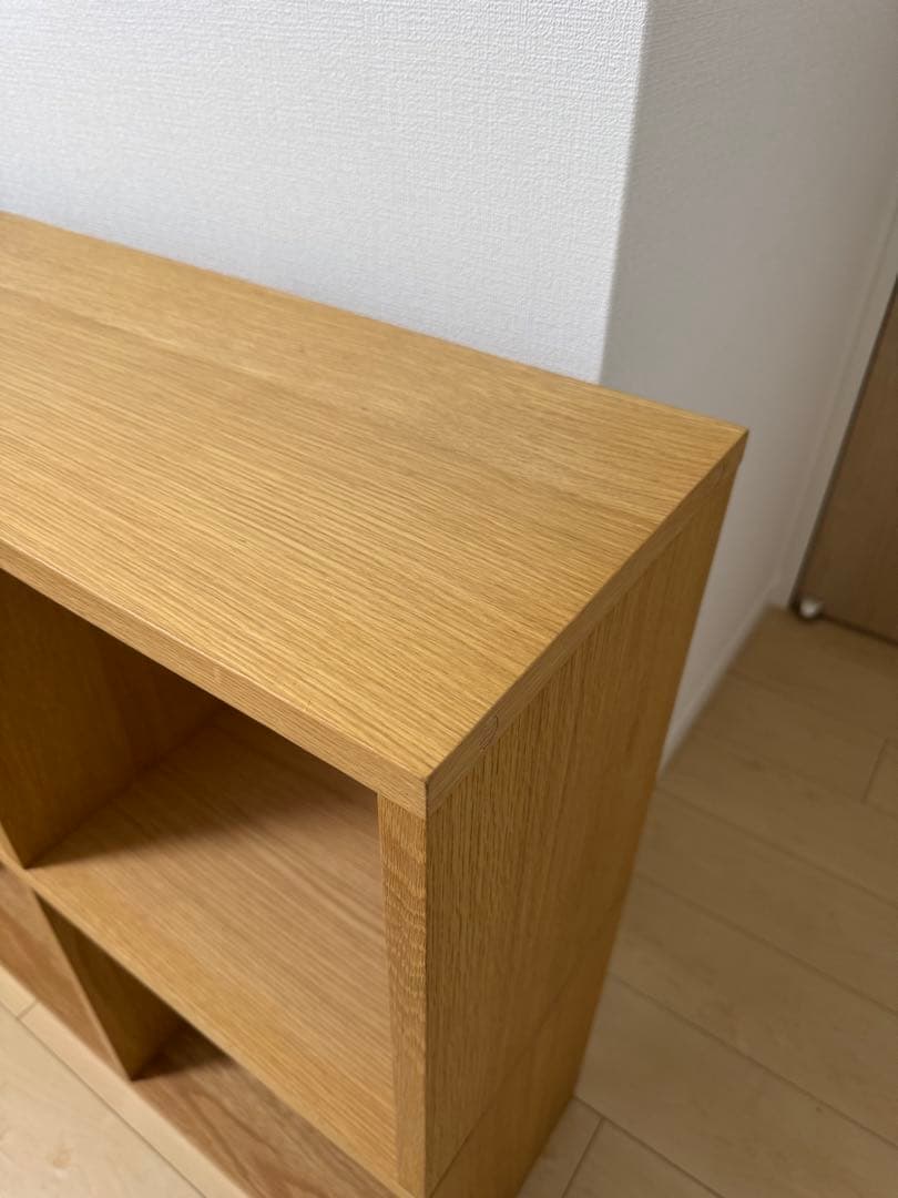 MUJI 無印良品　スタッキングシェルフ　2×2