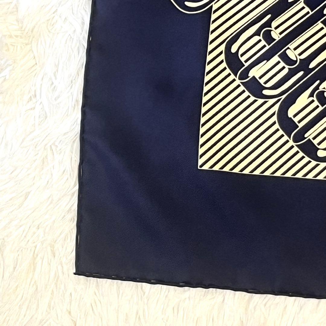 希少✨未使用✨HERMES エルメス スカーフ シルク カレ90 馬銜　馬具