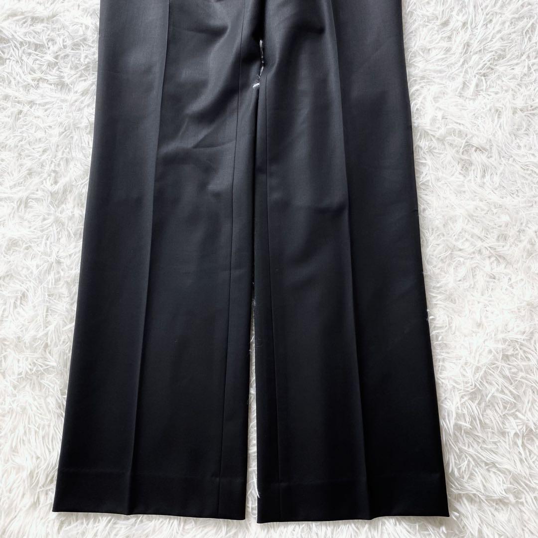 ★希少サイズ美品　iCB complete　パンツスーツ　セットアップ　黒　XL