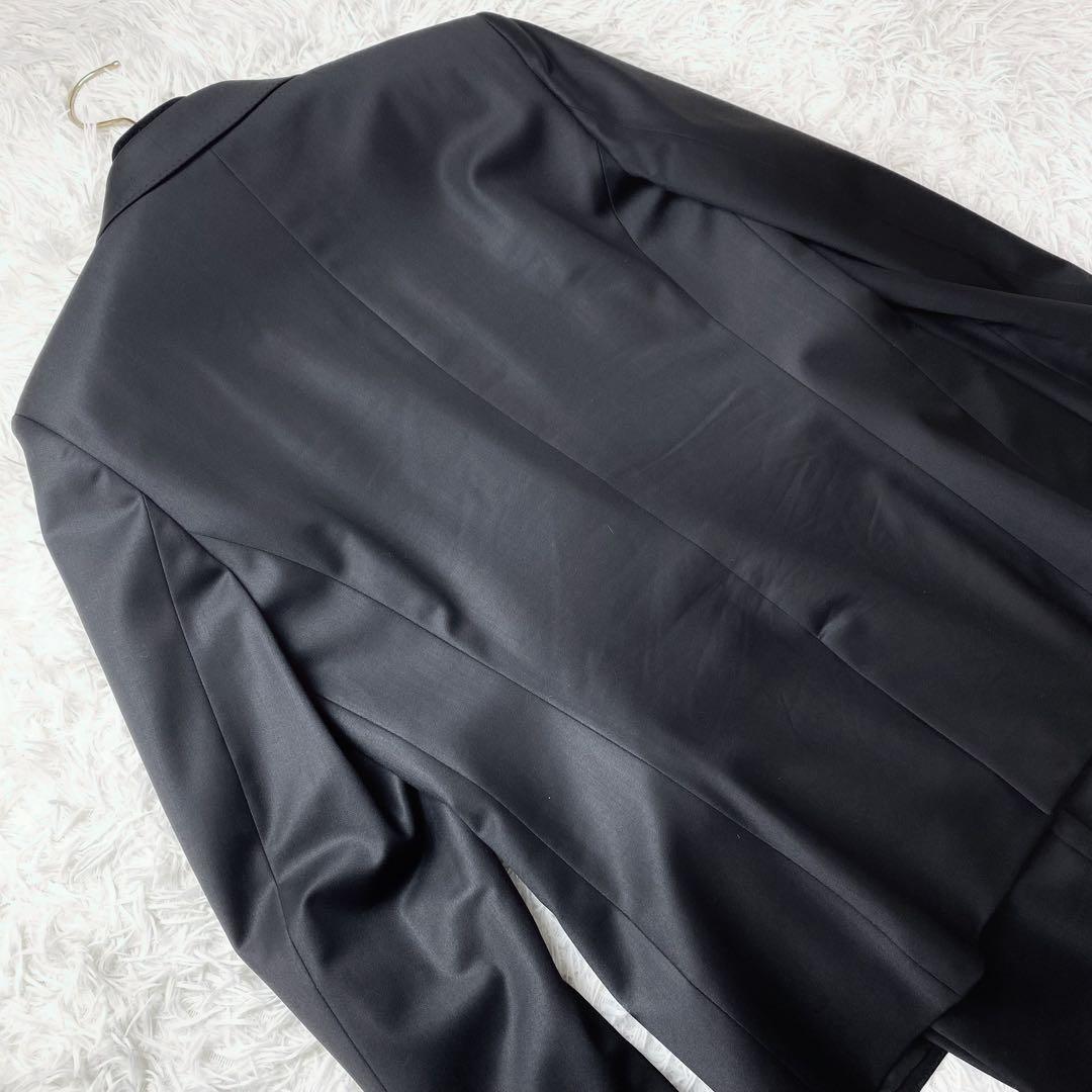 ★希少サイズ美品　iCB complete　パンツスーツ　セットアップ　黒　XL