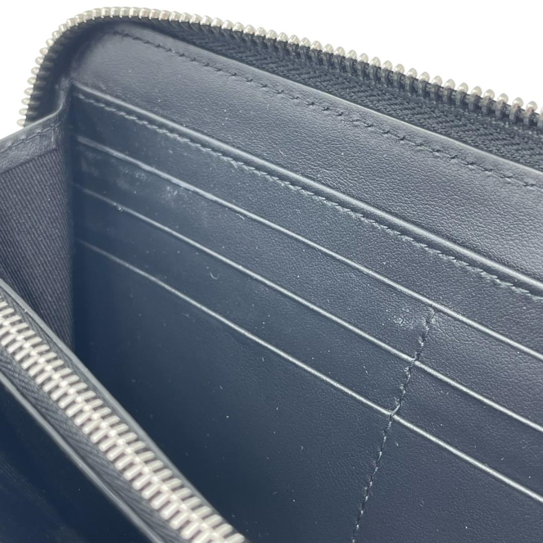 BURBERRY/バーバリー エンボスロゴ ラウンドファスナー長財布