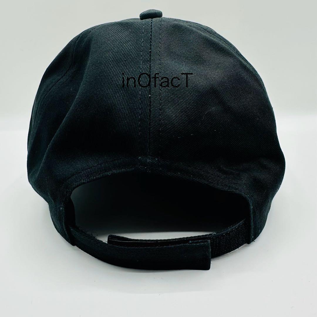 GANNI CAP HAT ガニー ロゴキャップ ベースボールキャップ ブラック