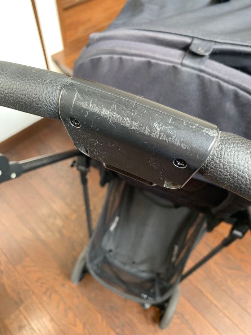 cybex メリオカーボン Black レインカバー付き