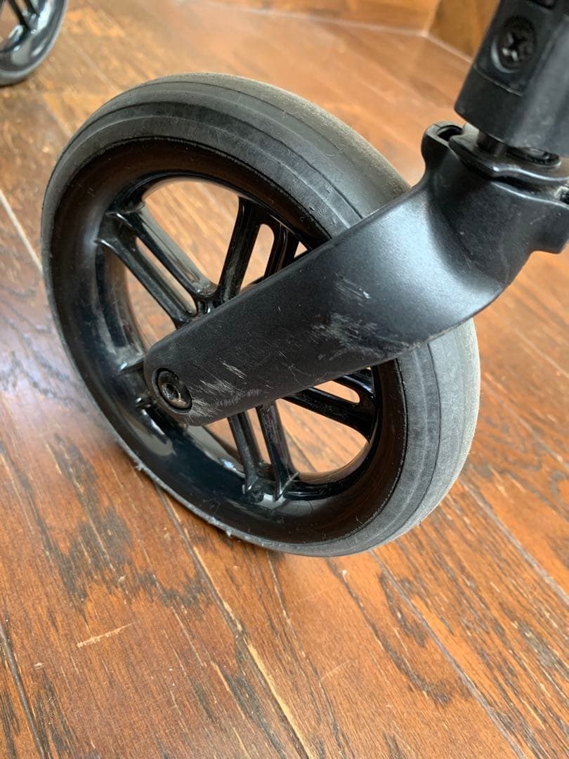cybex メリオカーボン Black レインカバー付き