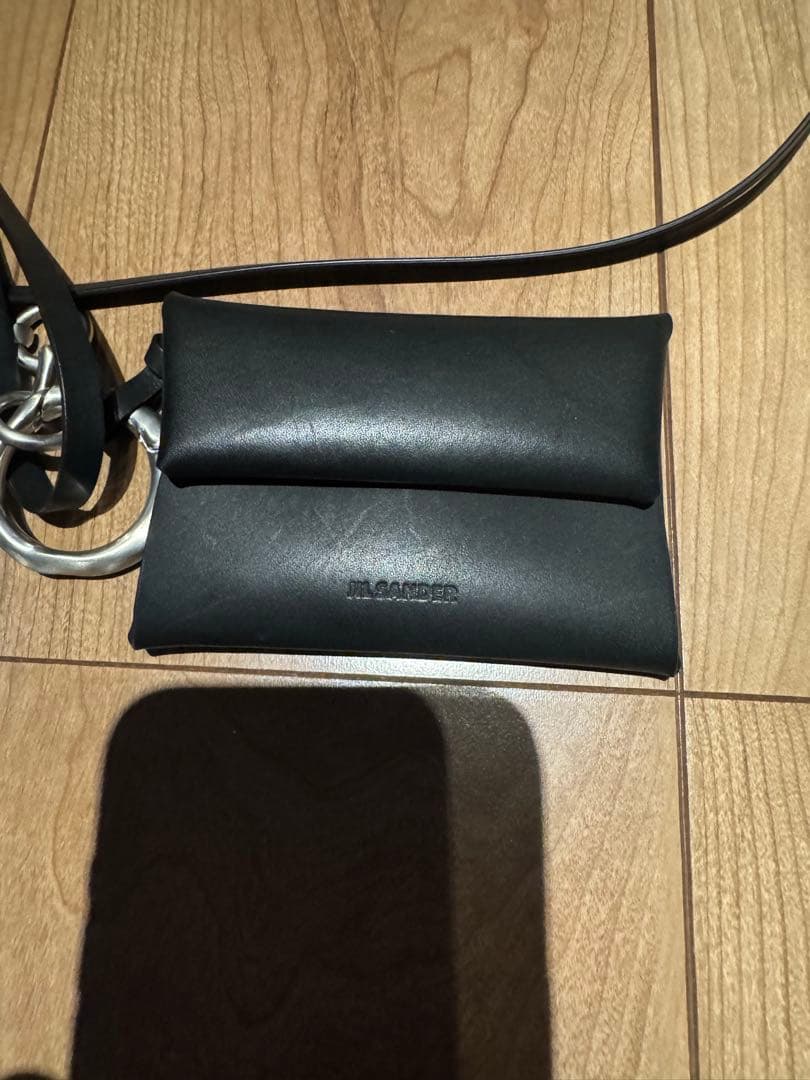 JIL SANDER FOLDED COIN W/ STRAP ケース