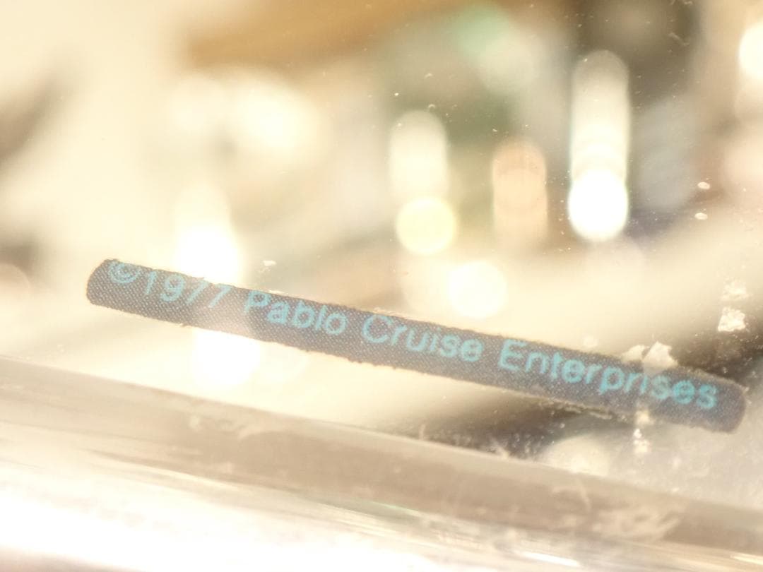 pablo cruise パブロ・クルーズ 1977製パブミラー ☆当時物☆レア