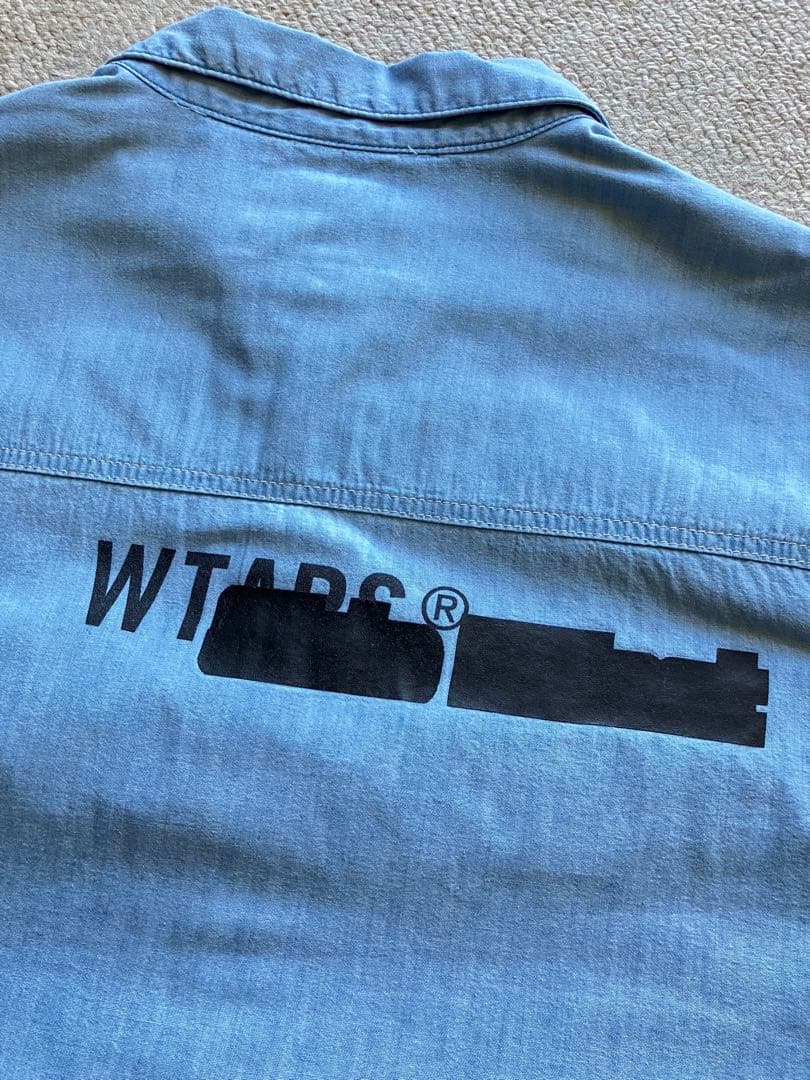 WTAPS ダブルタップス シャンブレーシャツ 242WVDT-SHM02 M