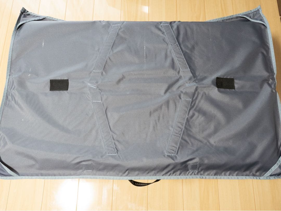 【美品】スノーピークLV-100T ワンアクションローテーブル竹