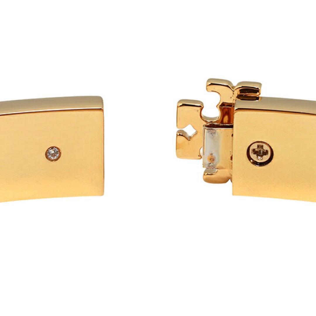 TORY BURCH ブレスレット キラ トリーゴールド/レオパードブロンズ