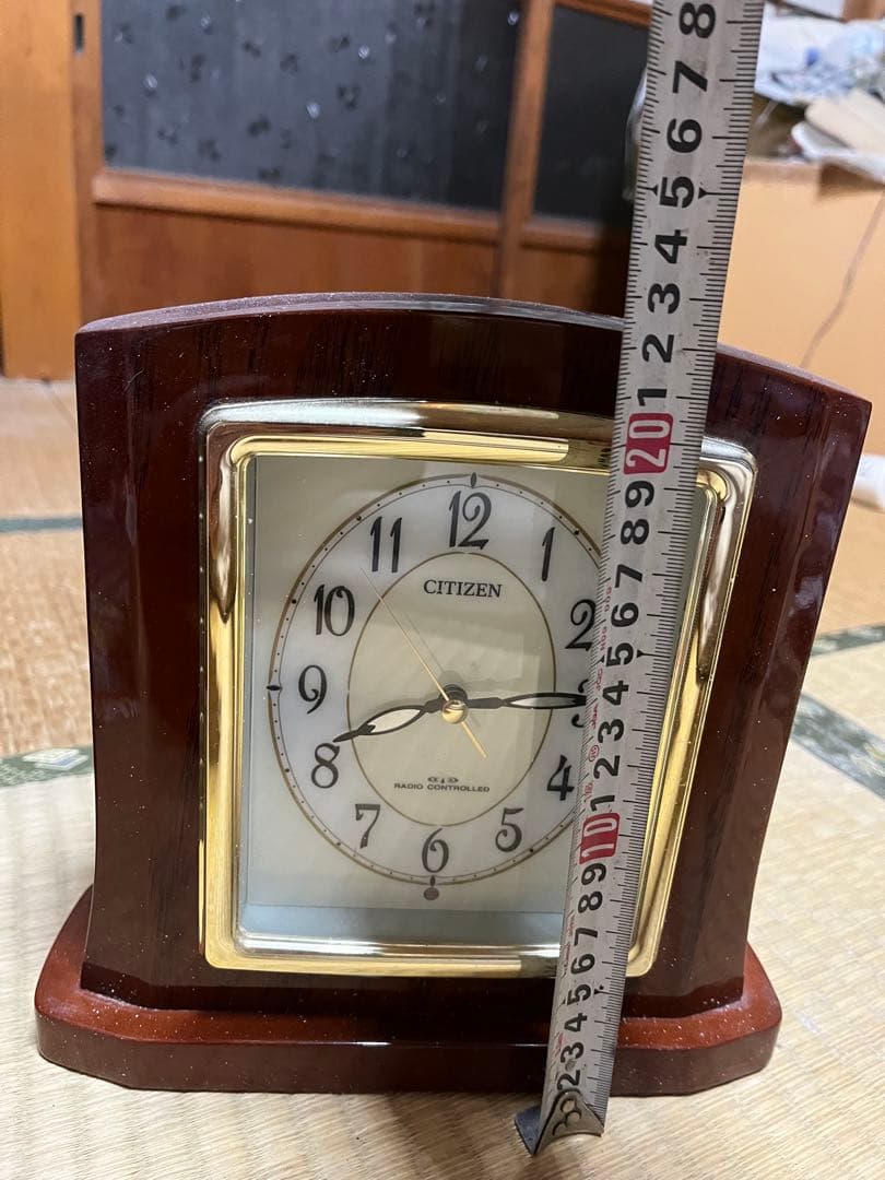 CITIZEN BRY406-0 電波置時計 リズム時計