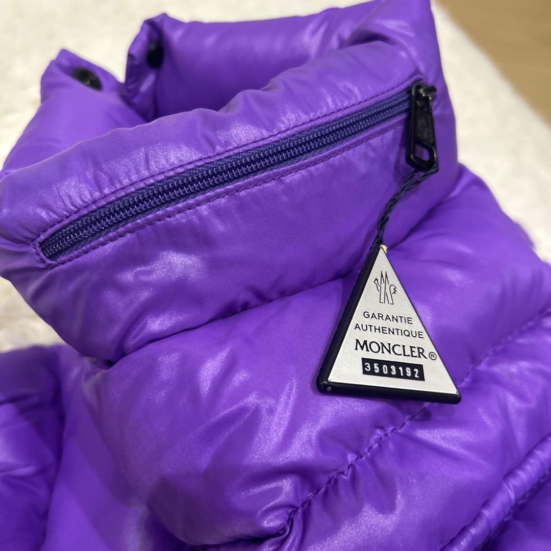 犬服　ダウンジャケット モンクレール CHIHUAHUA MONCLER 紫