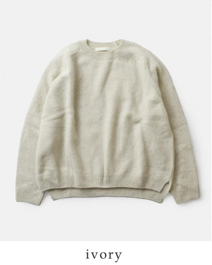 evam eva ウール フォックス ニット プルオーバー