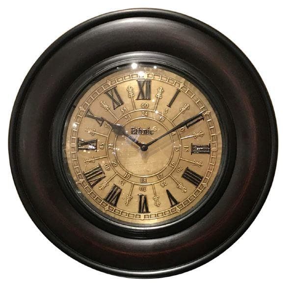 ウォールクロック 壁掛け時計 メタル アンティーク 306012