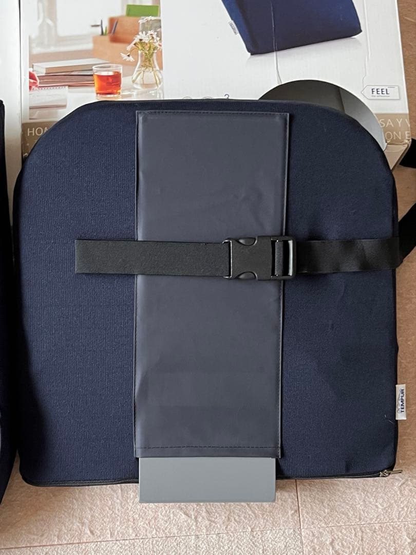 即購入可　テンピュール　ランバーサポート　シートクッション　2点セット　マット