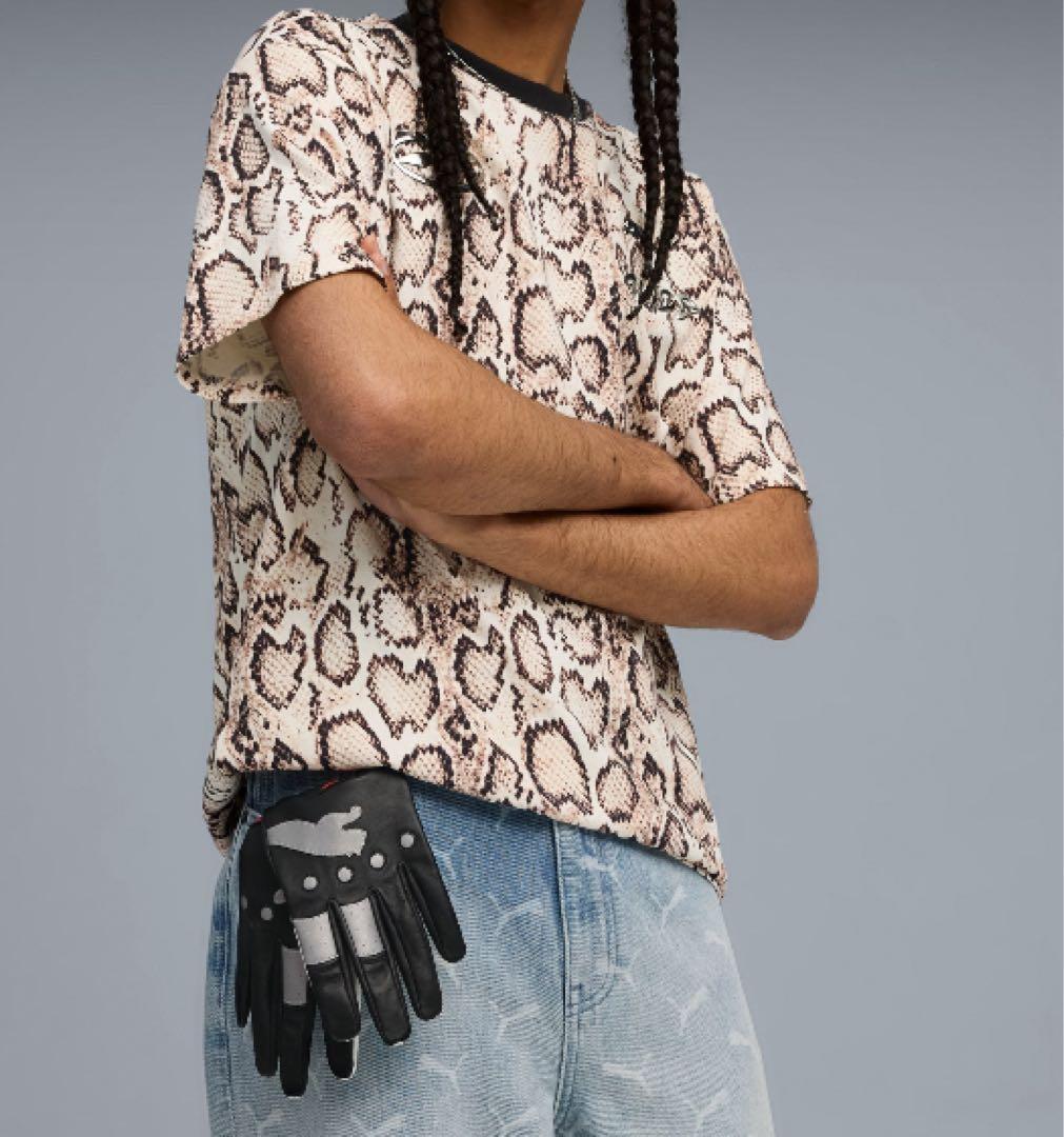 新品PUMA x asap rockey driving gloves S/M