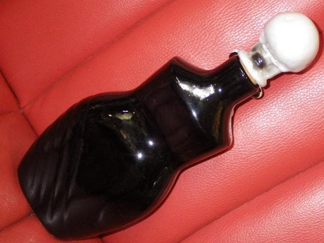 50'S★NAME YOUR POISON★スカル★デカンタ★ビンテージ★毒瓶