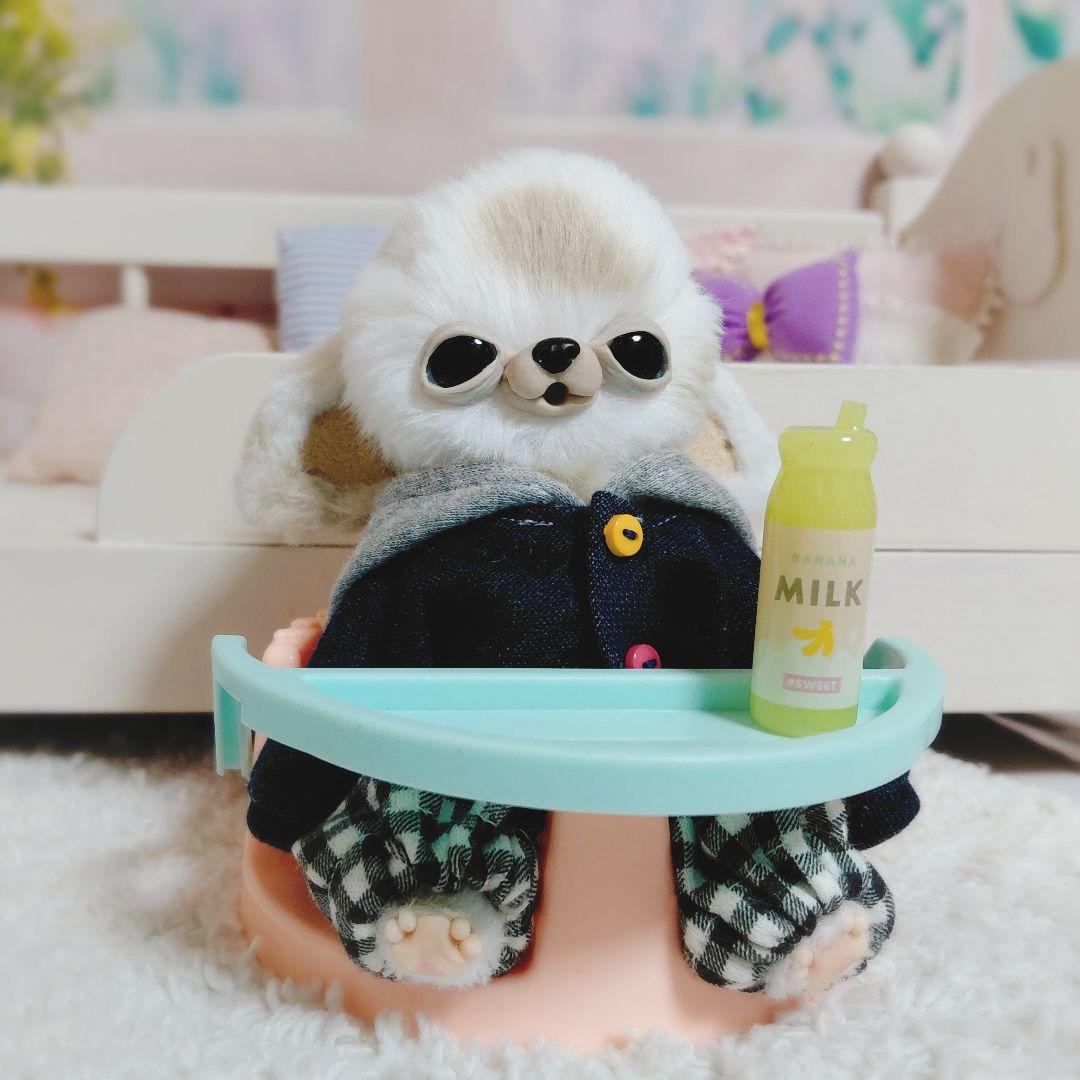 チワボボちゃん　おしゃぶり付き　アートドール　ぬいぐるみ