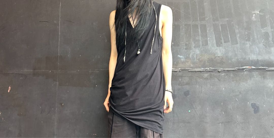 rickowens リックオウエンス ss17 アシンメトリーノースリーブ