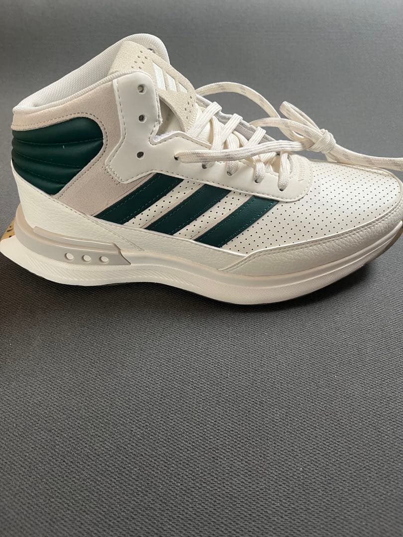 adidas ゴルフシューズ 245 ホワイト/グリーン