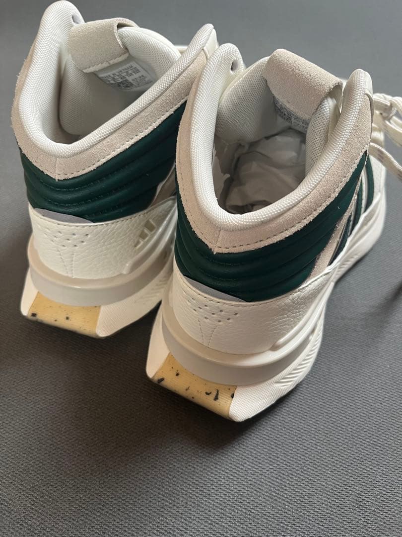 adidas ゴルフシューズ 245 ホワイト/グリーン