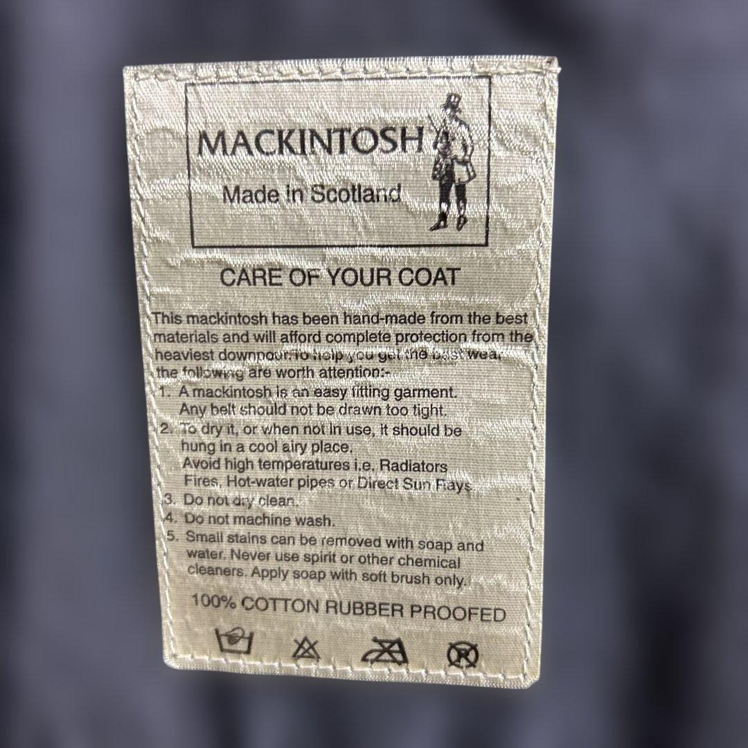 MACKINTOSH メンズ・ゴム引きコート