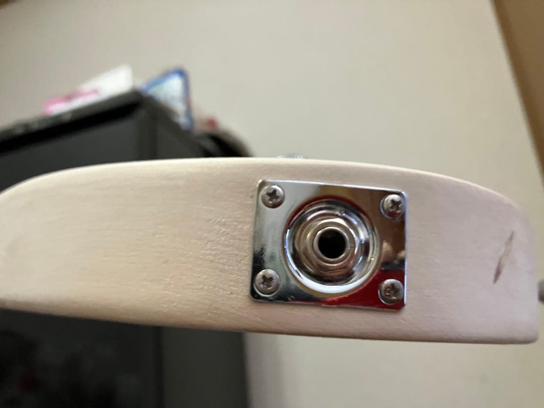 ノーブランド　テレキャスタータイプ　レフティ　エレキギター　塗装無し