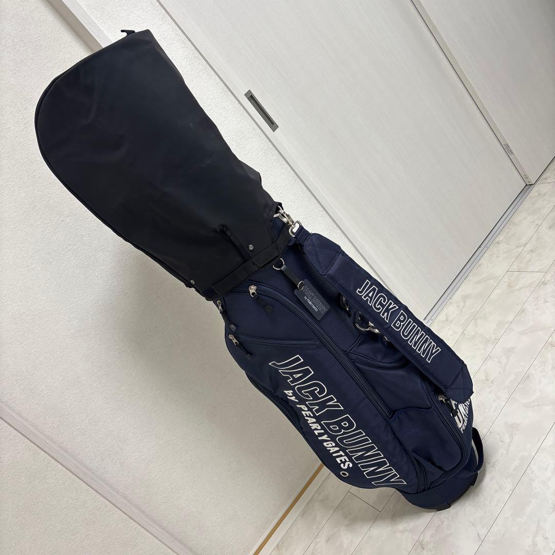 ジャックバニー JACK BUNNY キャディーバッグ ネイビー