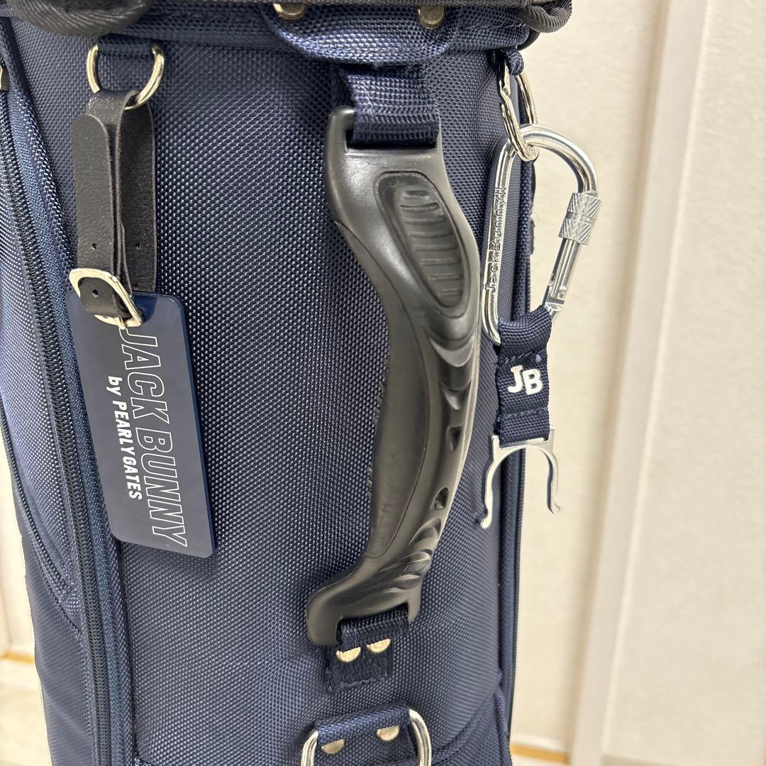 ジャックバニー JACK BUNNY キャディーバッグ ネイビー