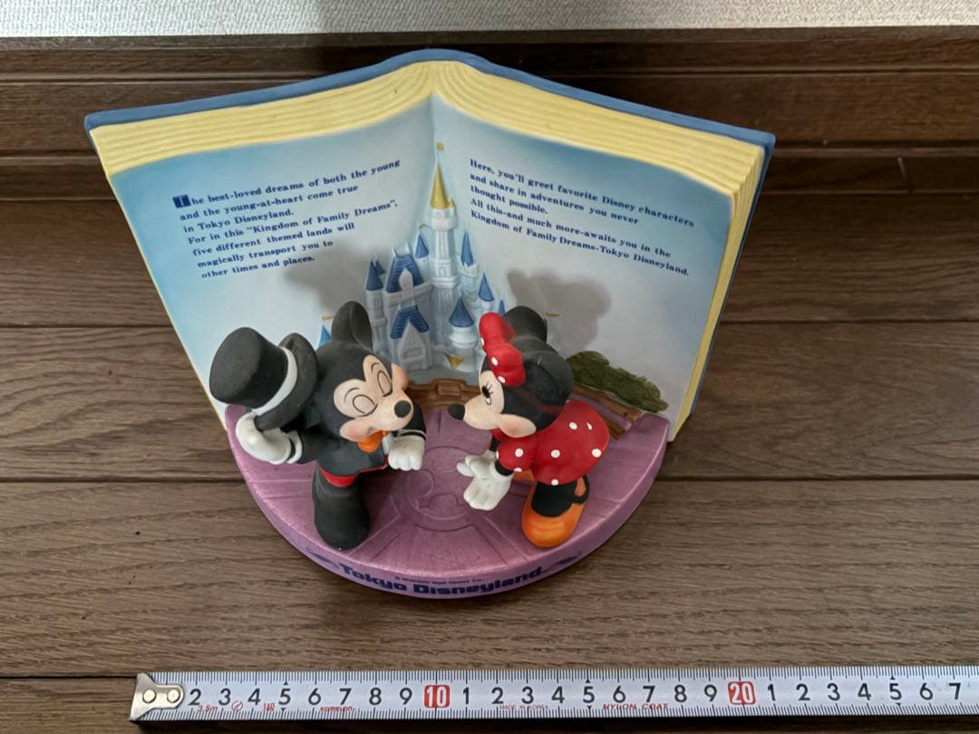 東京ディズニーランド　ミッキーマウス＆ミニー陶器