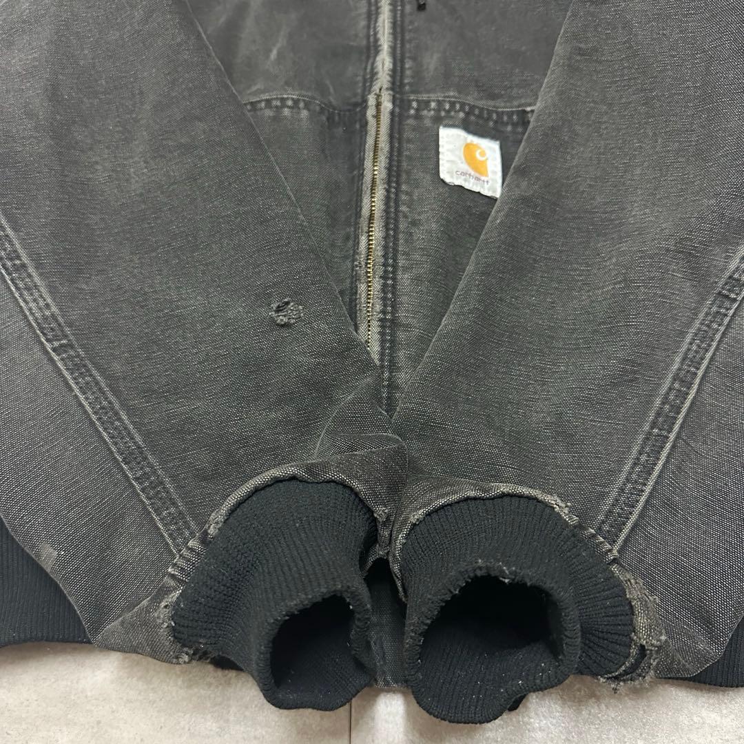 t*t様 carhartt アクティブジャケット BL　墨黒　フェード　短丈　U