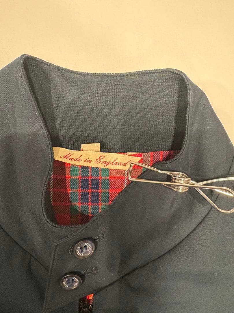 バラクータ 表地綿100 英国製 G-9 ZBG029 38 ダークネイビー