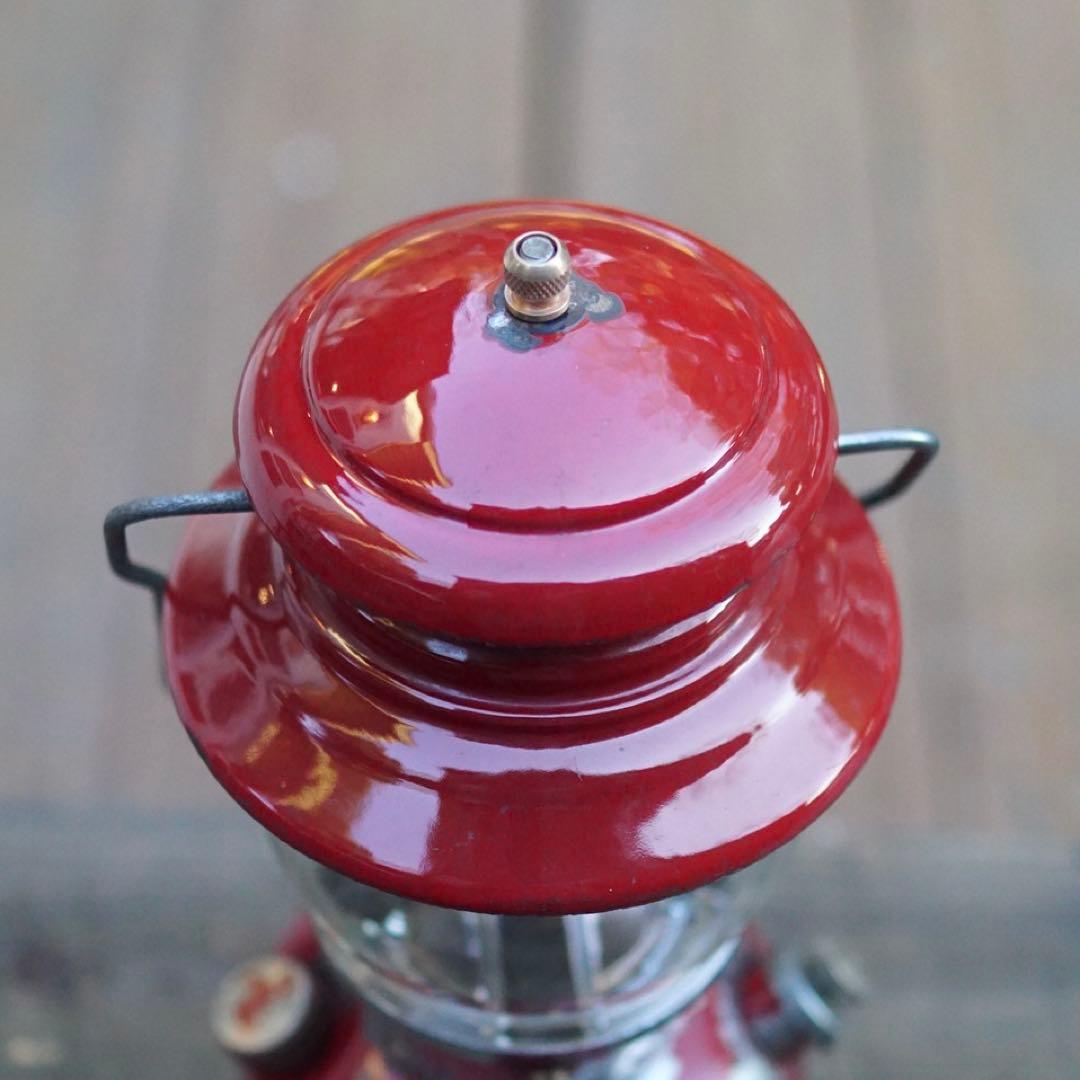1962年1月製造　コールマン200A バーガンディー　ビンテージ ランタン